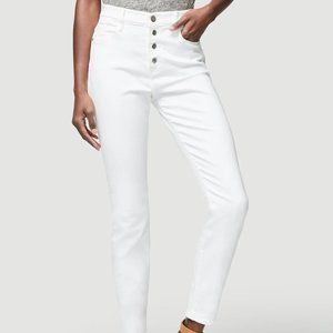 FRAME Denim Le High Skinny Button Fly